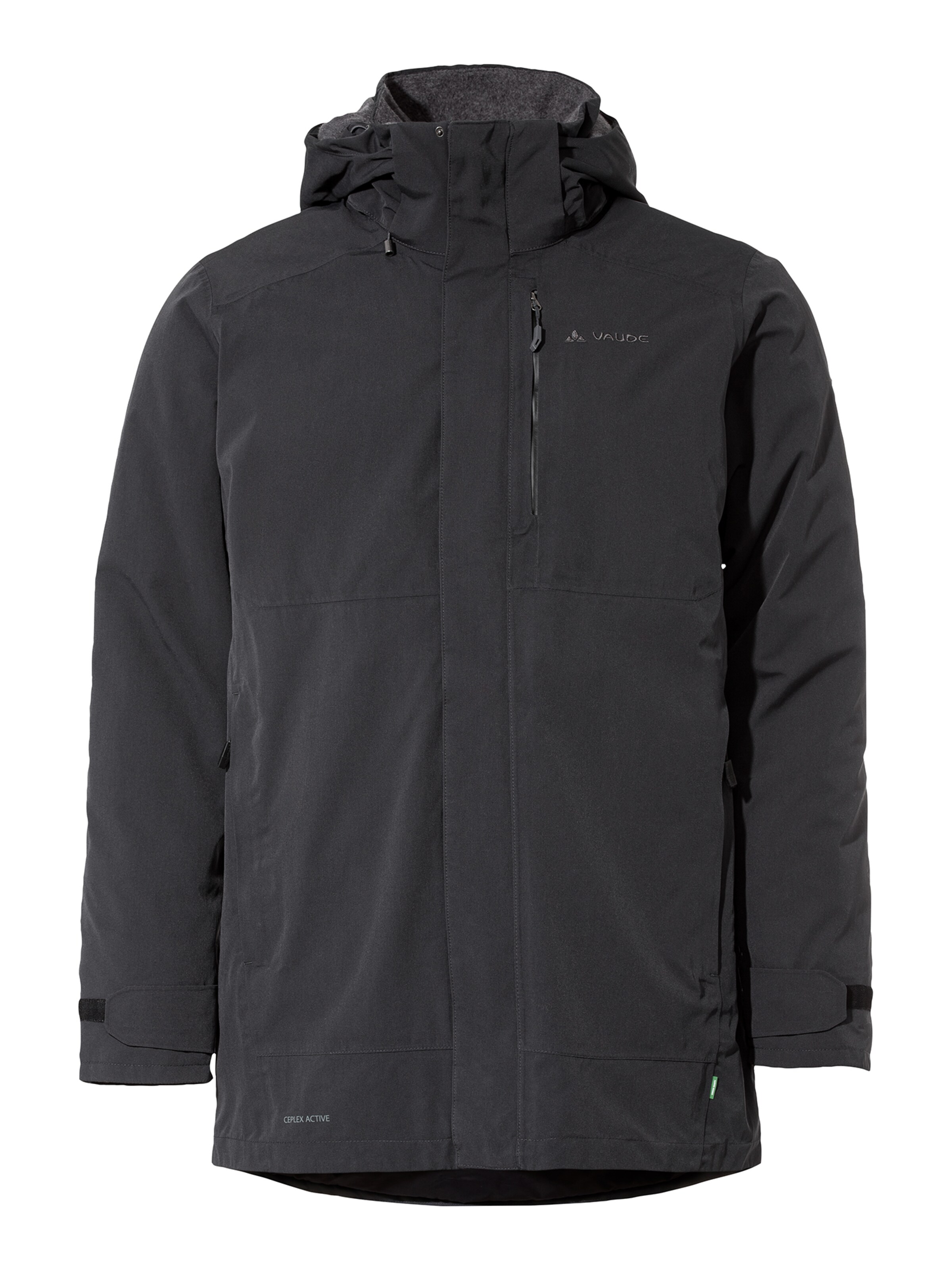 VAUDE Outdoor jacket ' Idris ' in Black: front