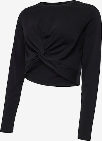 MAMALICIOUS Shirt in Zwart: voorkant