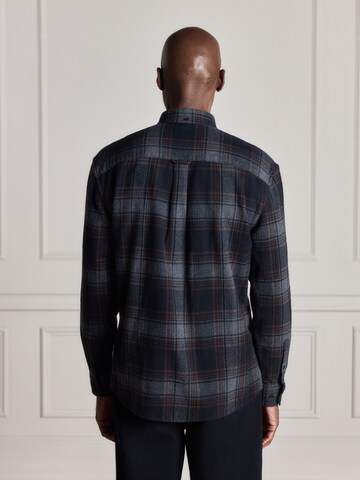 Next Regular fit Button Up Shirt in Black