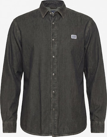 Carrera Jeans Shirt 'Replica 2 Denim' in Black: front