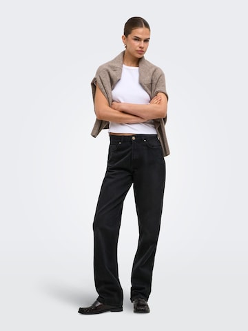 ONLY - regular Vaquero 'ONLSLOUCHY' en negro: frente