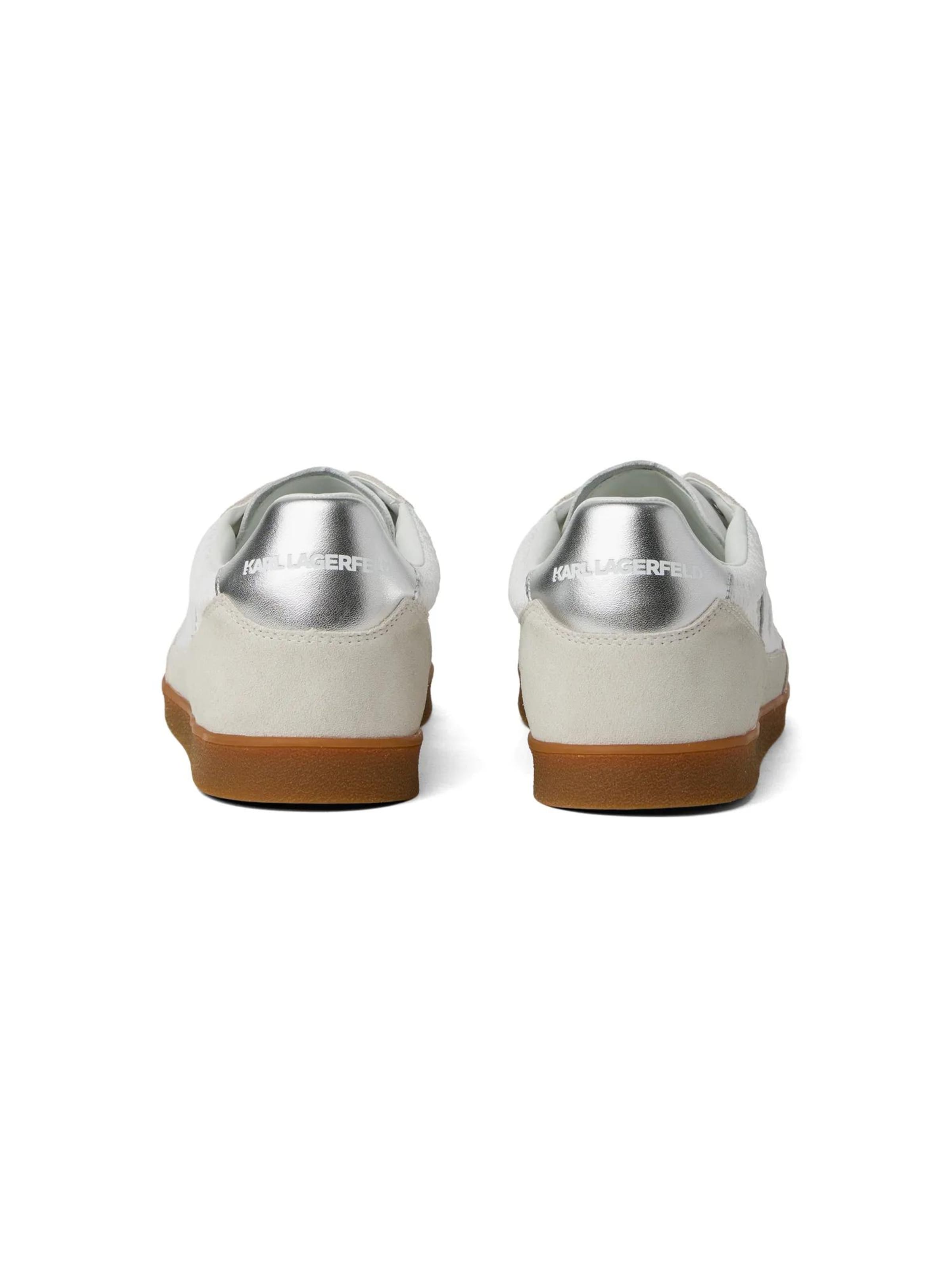Karl Lagerfeld Sneakers laag 'Kandidate' in Wit