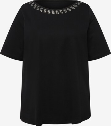 Ulla Popken T-Shirt in Schwarz: predná strana