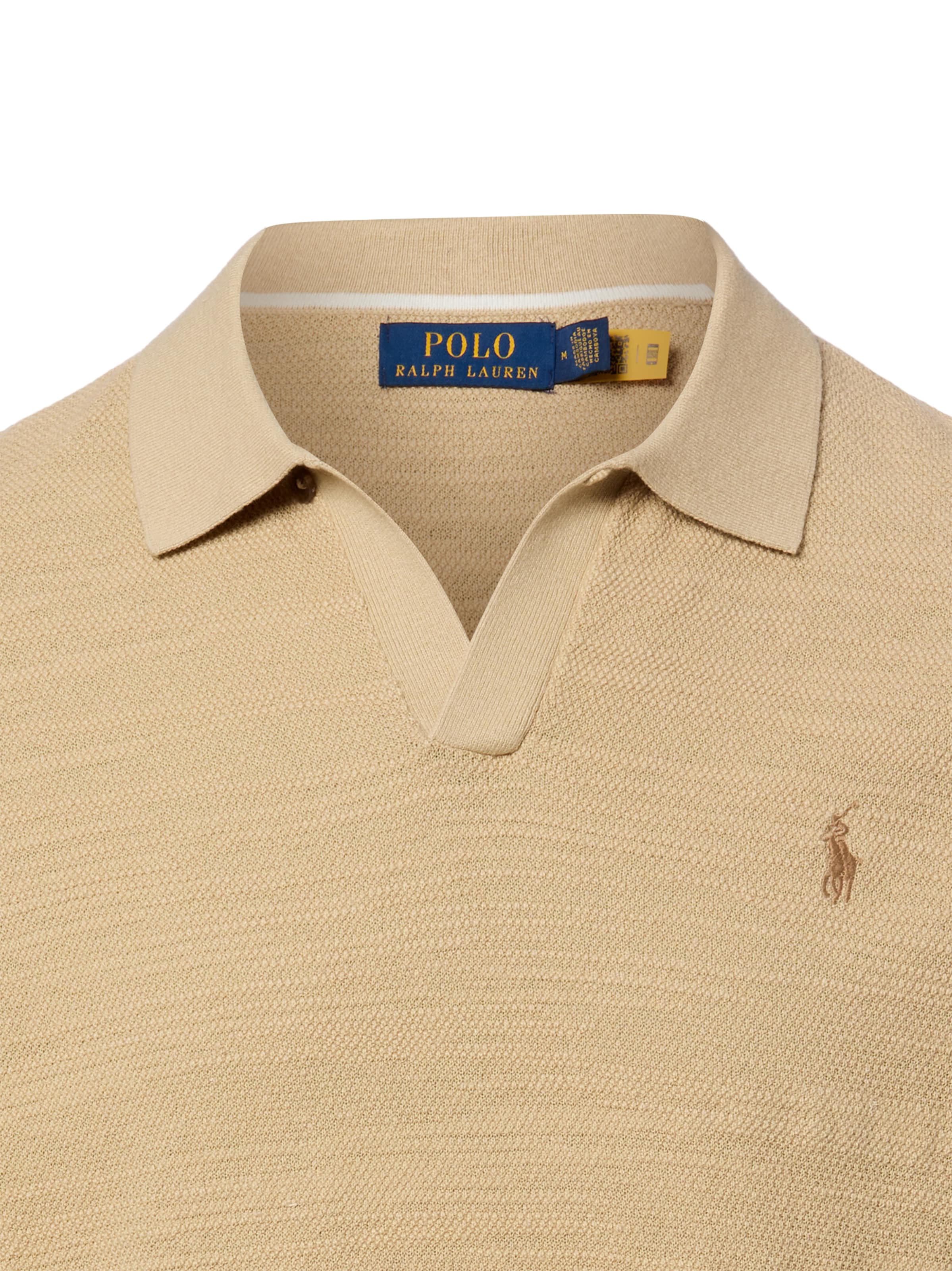 T-Shirt Polo Ralph Lauren en beige