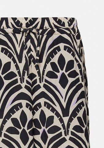 comma casual identity Wide leg Trousers in Black