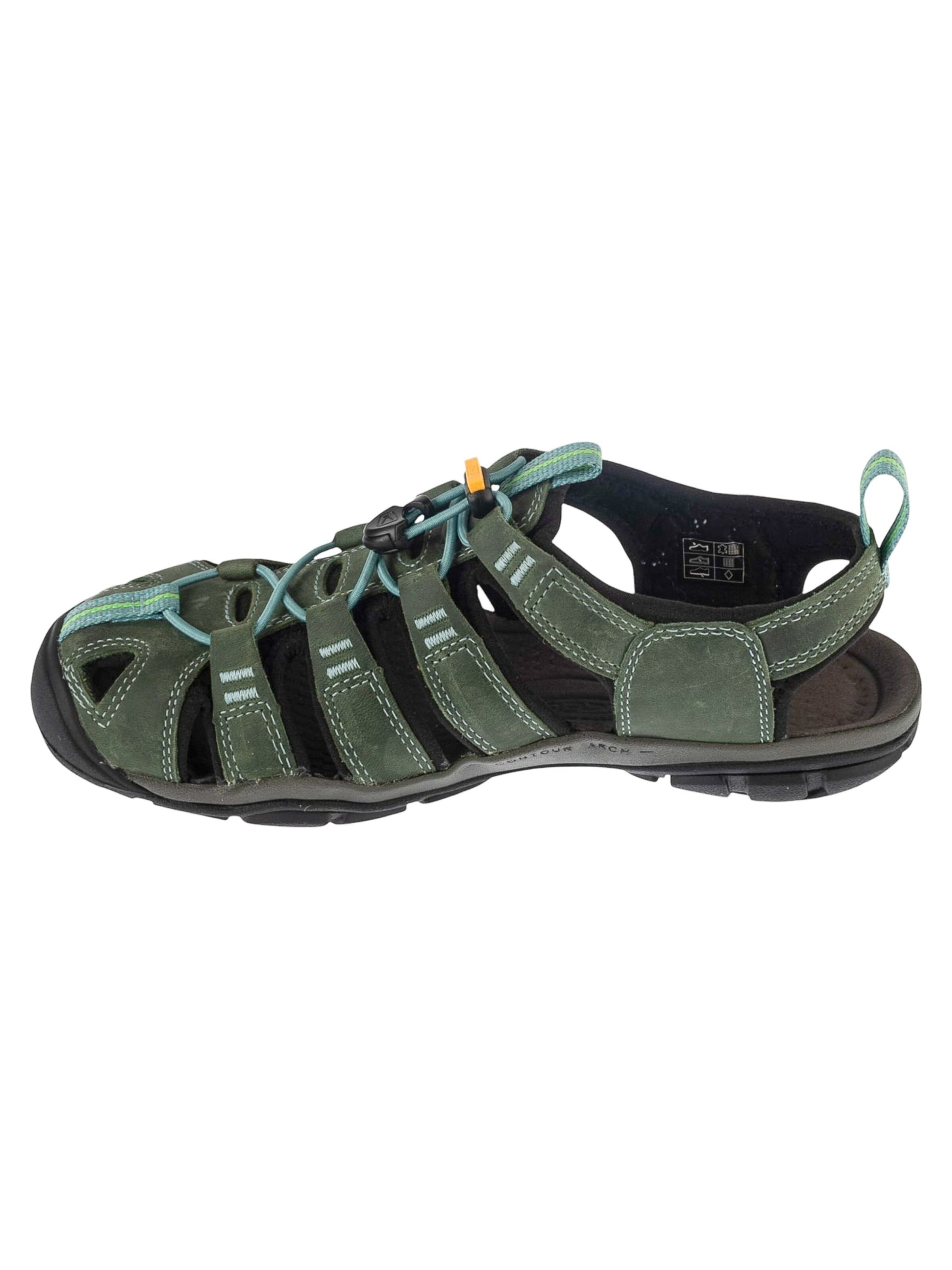 KEEN Sandale 'Keen Clearwather Cnx Leather Sandal'‌‌‌‌ in Grün