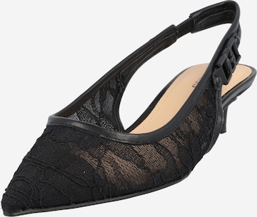 GUESS Γόβες slingback 'JEREN' σε μαύρο: μπροστά