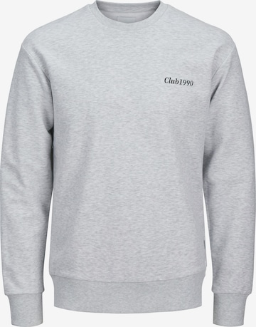 Jacks & Jones Sweatshirt 'Herren Sweatshirt' in Grey: front
