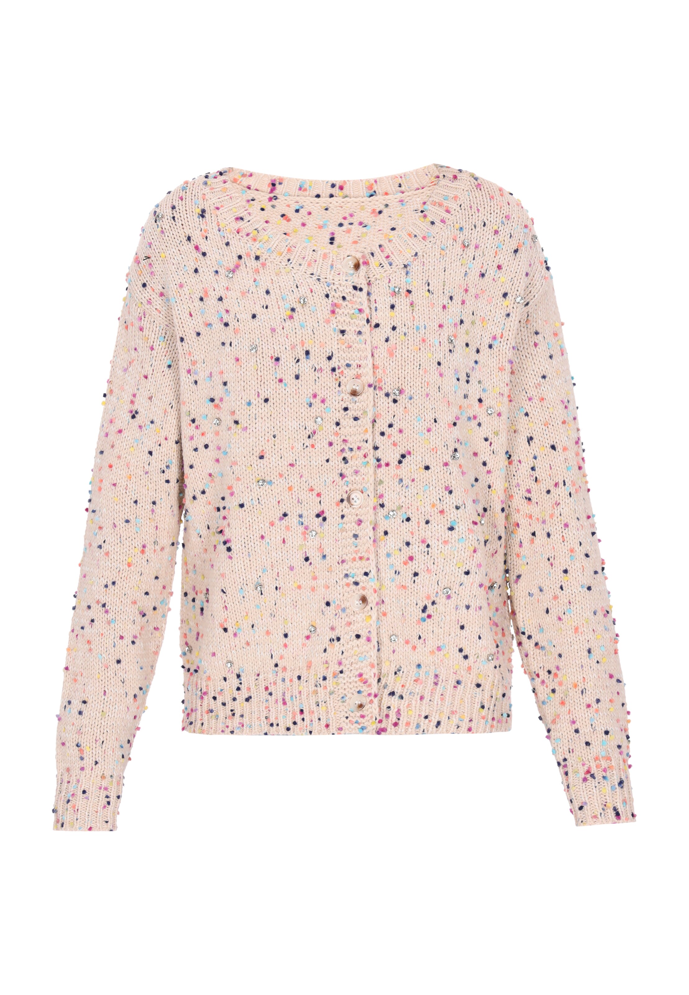 ebeeza - Cárdigan en beige: frente