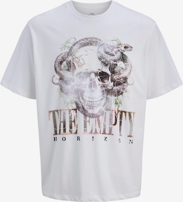 JACK & JONES - Camiseta 'JORBAND' en blanco: frente