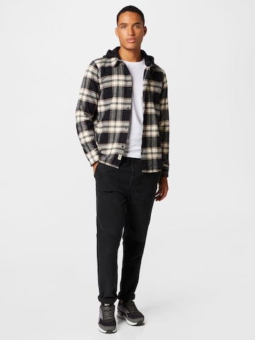 HOLLISTER Regular Fit Hemd in Schwarz