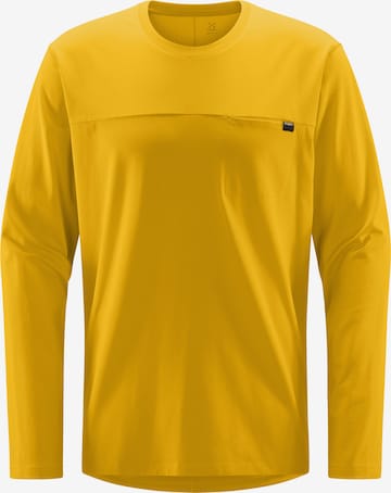 Haglöfs Performance Shirt in Yellow: front