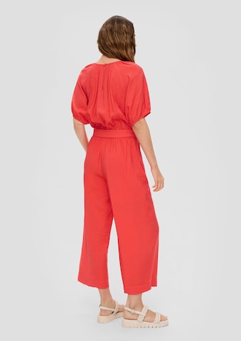 Tuta jumpsuit di s.Oliver in arancione