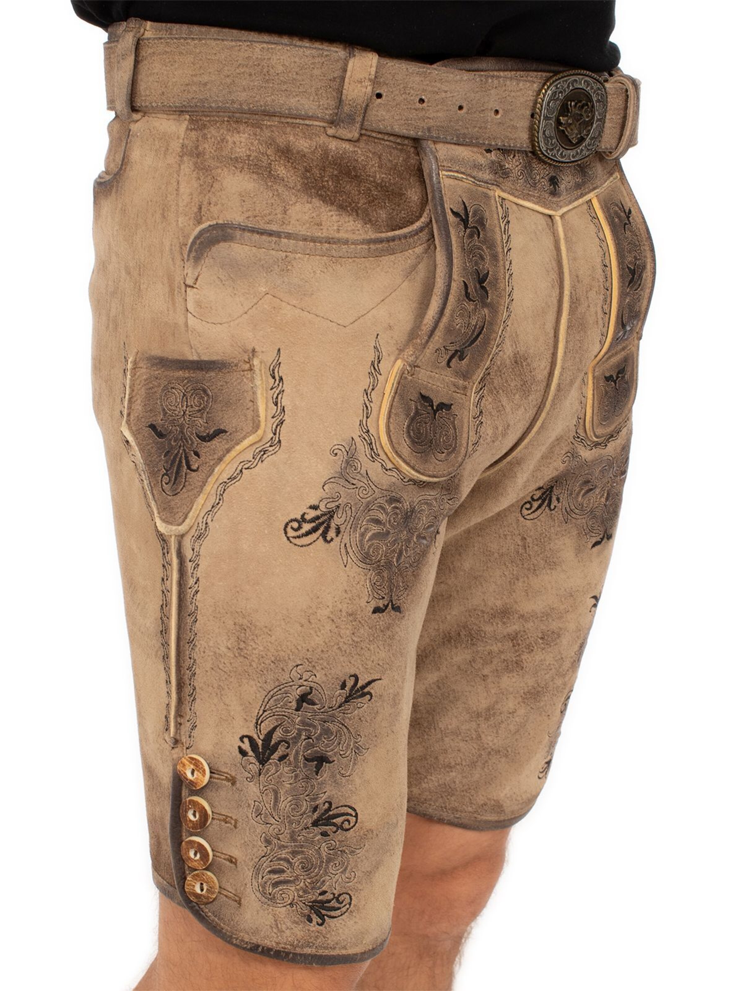 Schweigerts Regular Trachtenhose 'BUCHNER'‌‌‌‌‌‌ in Braun