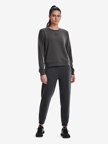 Sweat de sport 'Rival' UNDER ARMOUR en gris