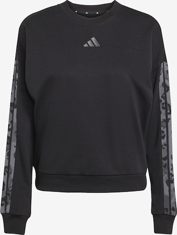 ADIDAS SPORTSWEAR Sportsweatshirt 'AOP' in Schwarz: Vorderseite