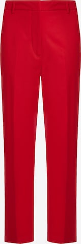 TOMMY HILFIGER Trousers with creases in Red: front