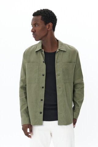Veste mi-saison 'Pelton Heritage' Matinique en vert : devant
