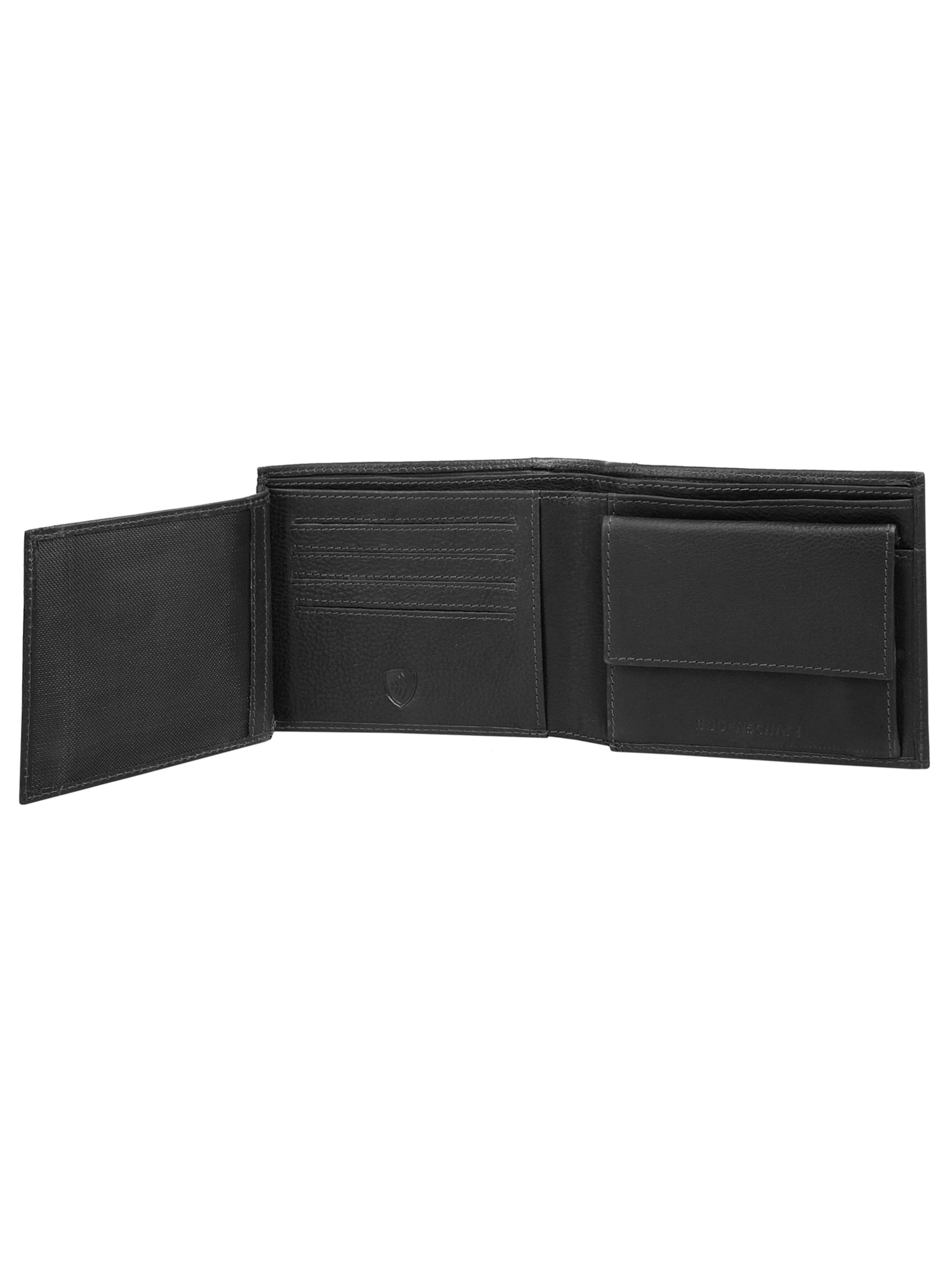 BODENSCHATZ Wallet 'Bodenschatz Geldbörse' in Black