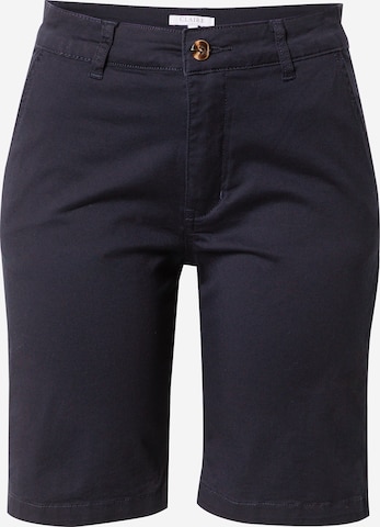 Claire Regular Chino 'Hannah' in Blauw: voorkant