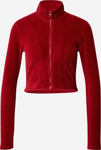 VIERVIER - Camisa 'Celia' em vermelho: frente