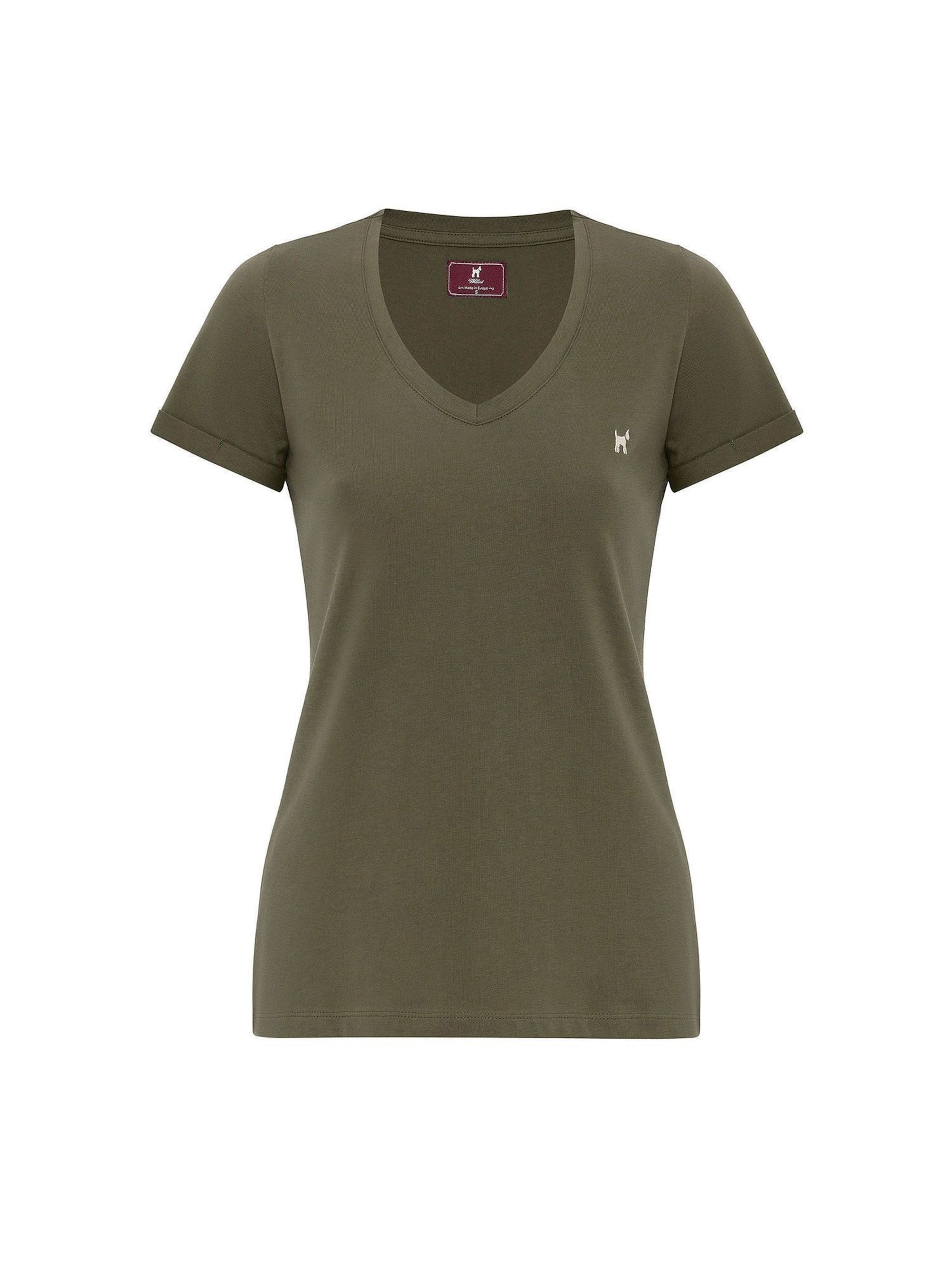 Williot Majica | zelena barva: sprednja stran