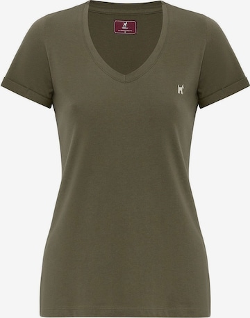 žalia Williot Marškinėliai: priekis