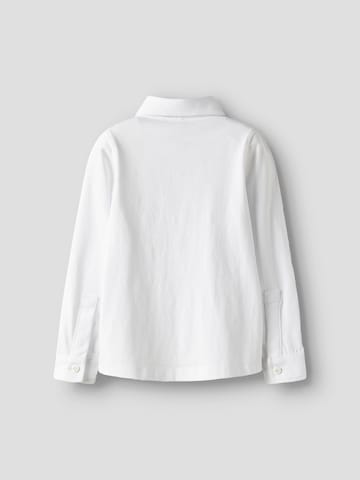 Coupe regular Chemise NAME IT en blanc