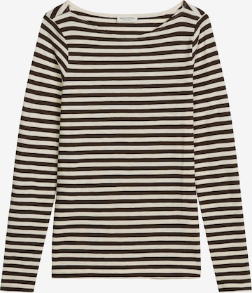 T-shirt Marc O'Polo en noir : devant