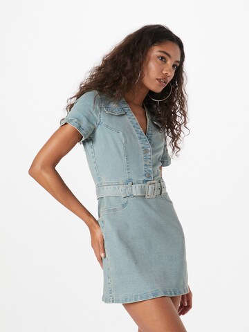 Robe 'Thora' SHYX en bleu : devant