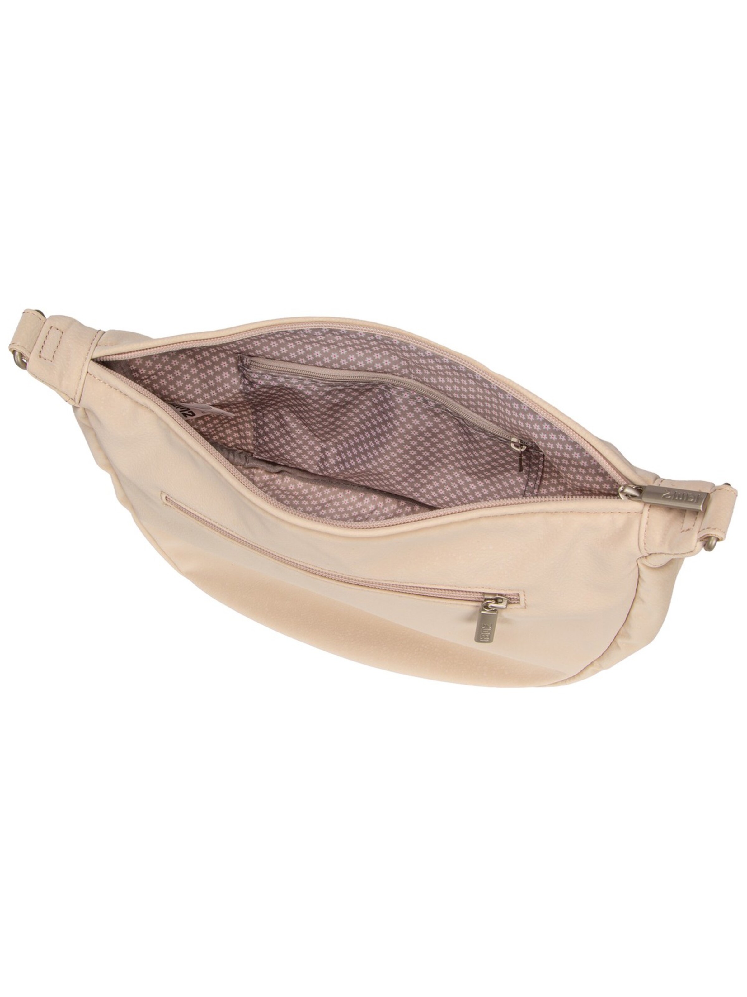 ZWEI Handtas 'Mademoiselle M70' in Beige