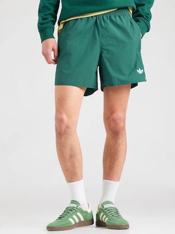 ADIDAS ORIGINALS Loosefit Kalhoty 'SPRINTER' – zelená: přední strana