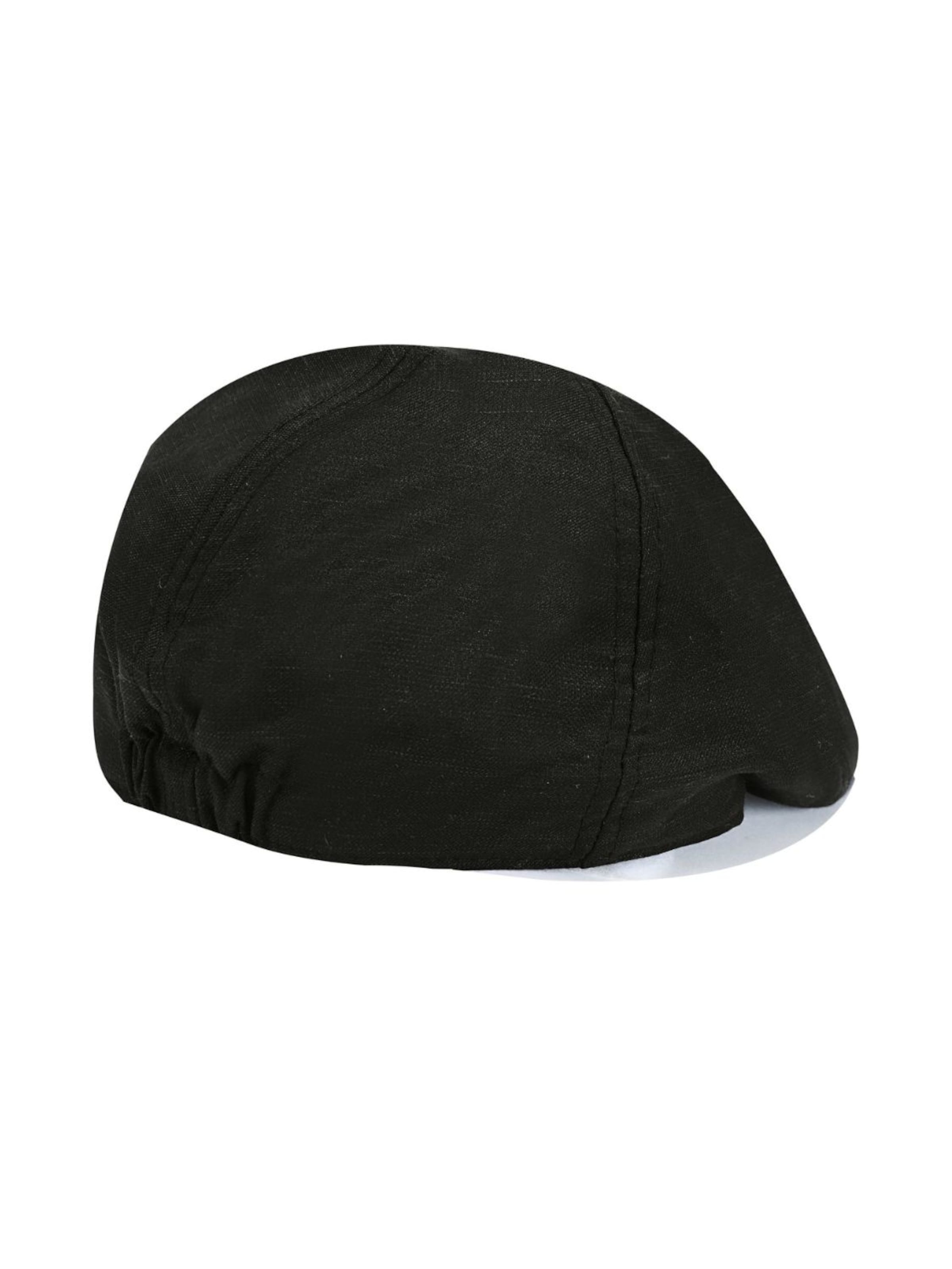 chillouts Cap 'Schiebermütze "Kapolei" (Flat Cap)' in Black