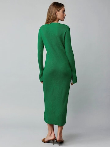 My fashion Gebreide jurk in Groen