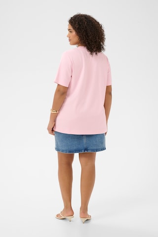 KAFFE CURVE - Camisa 'KCAnnia' em rosa