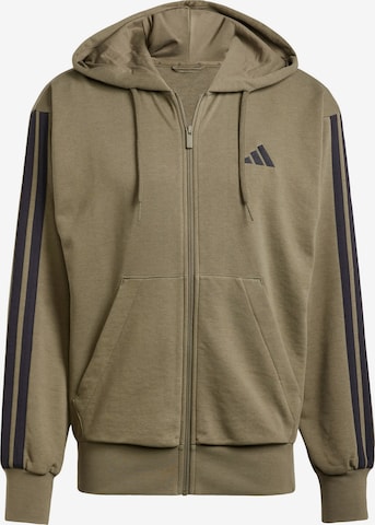 Veste de survêtement 'Essentials' ADIDAS SPORTSWEAR en vert : devant