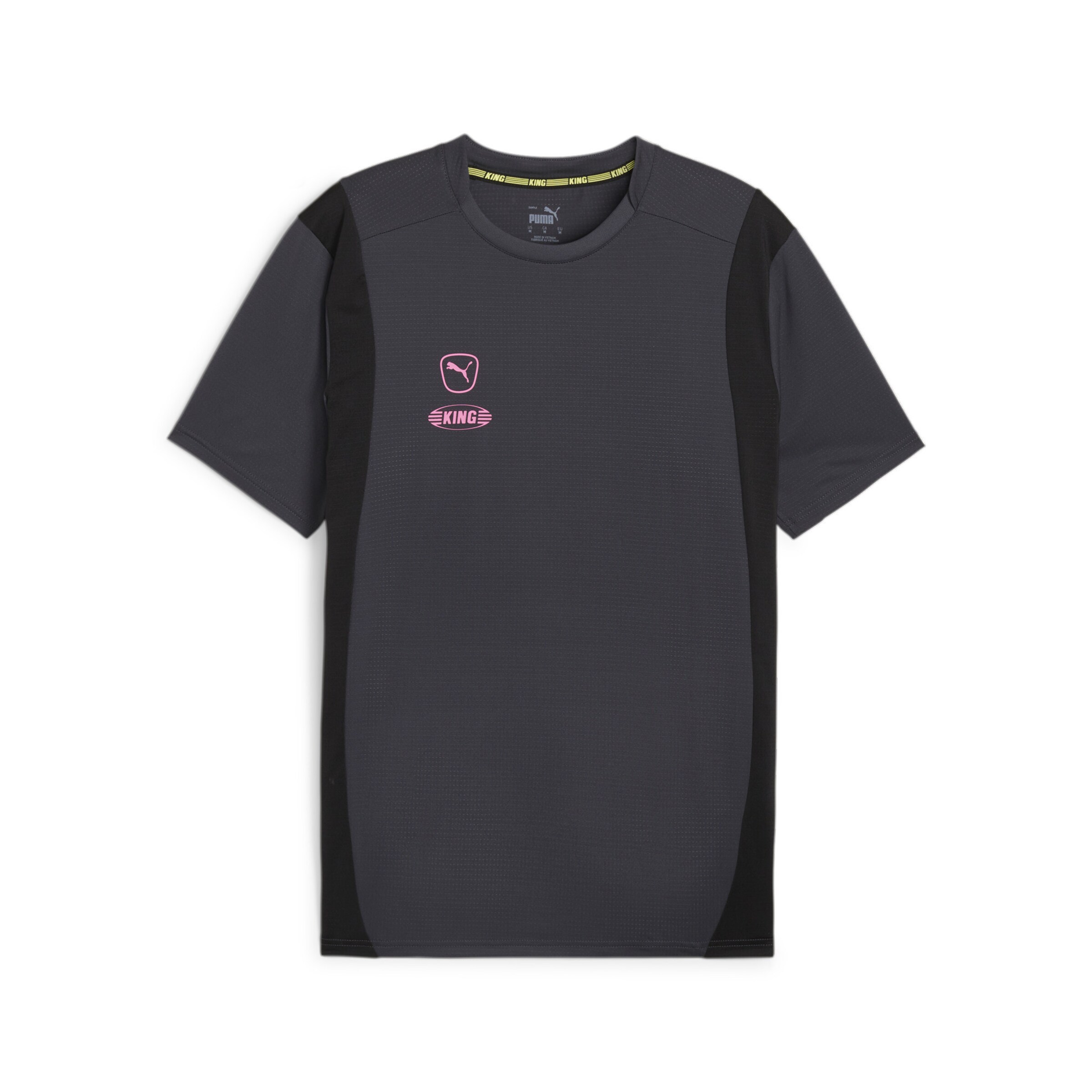 PUMA Funktionsshirt 'King Pro' in anthrazit / pink / schwarz, Produktansicht