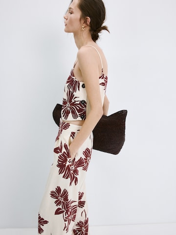 MANGO Top 'LOLA' – béžová