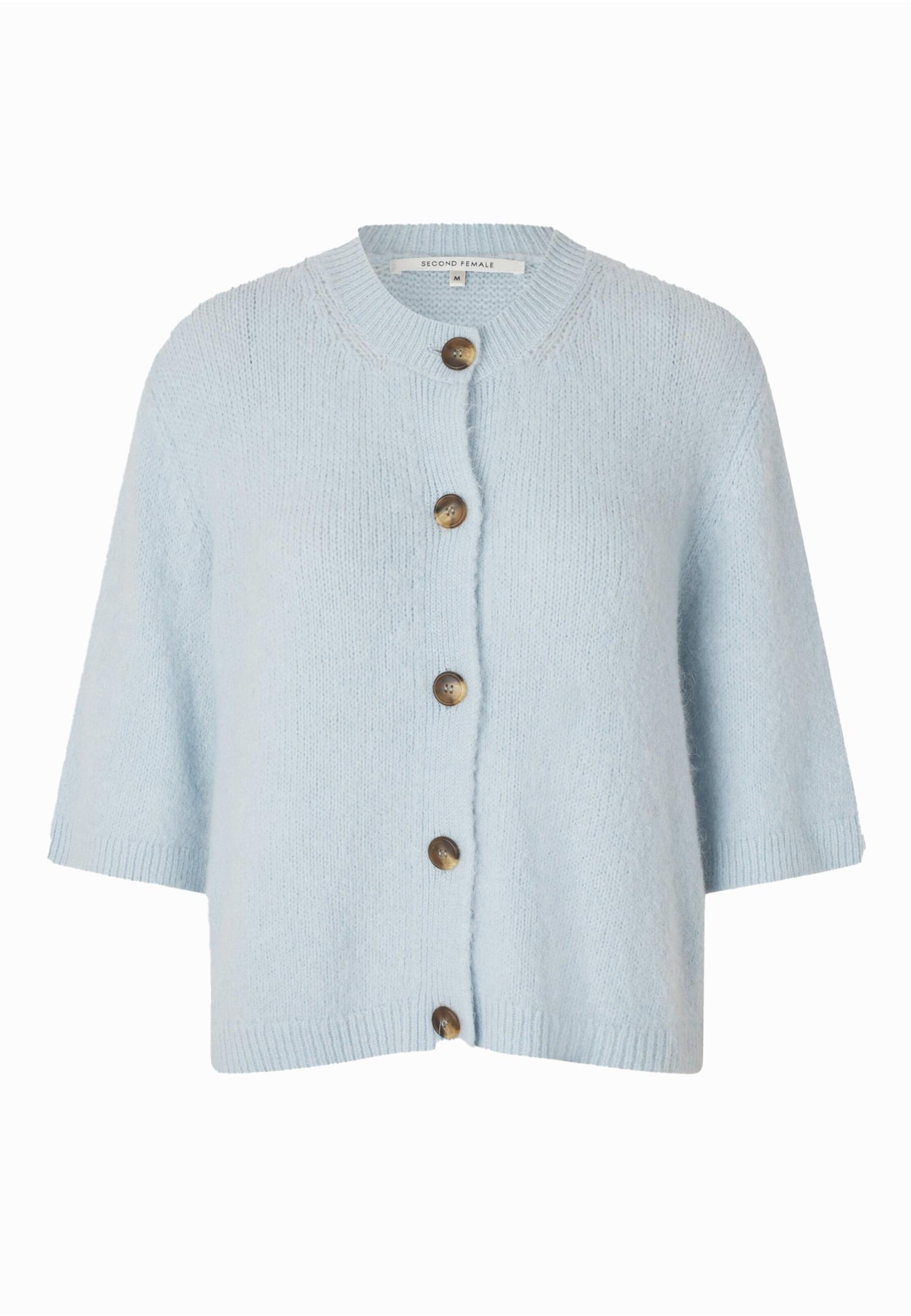 SECOND FEMALE Strickjacke in Grau: Vorderseite