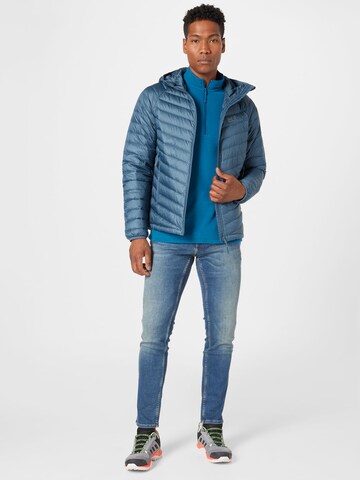 JACK WOLFSKIN - Casaco outdoor 'ATMOSPHERE' em azul