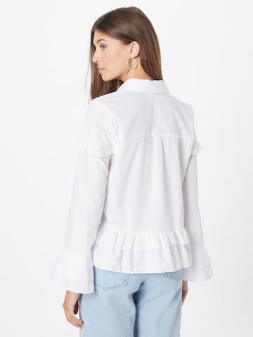 River Island Bluse in Weiß