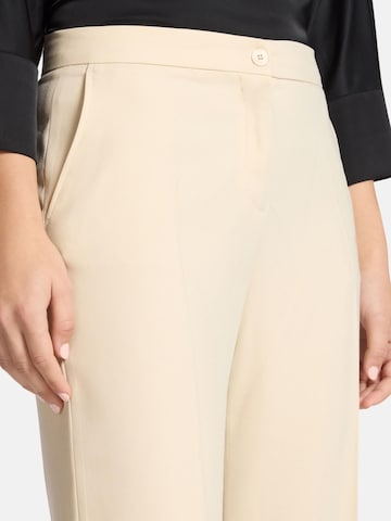 Regular Pantalon Elena Mirò en beige
