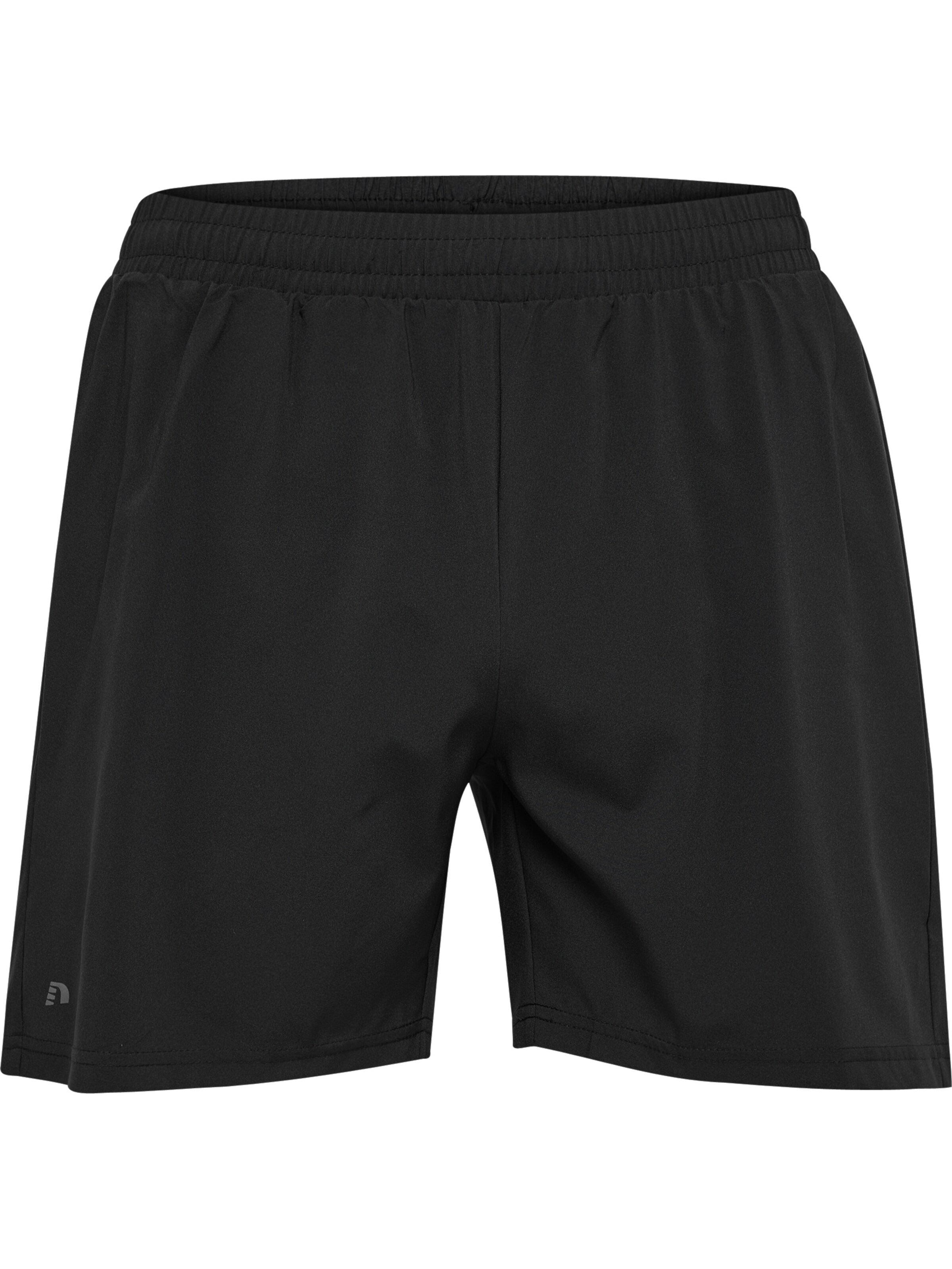 Newline Regular Sports trousers in Black: front