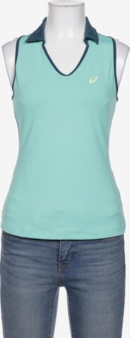 ASICS Top & Shirt in XS in Green: front