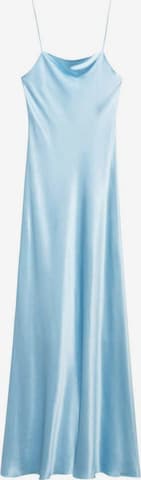 MANGO Evening Dress in Blue: front