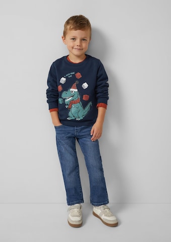 s.Oliver Sweatshirt in Blau