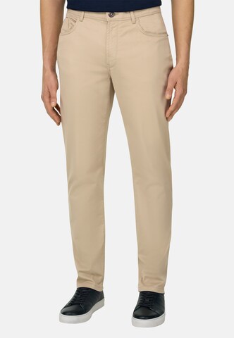 Boggi Milano Slimfit Chino in Beige: voorkant