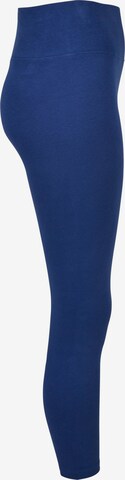 Urban Classics Skinny Leggings in Blauw