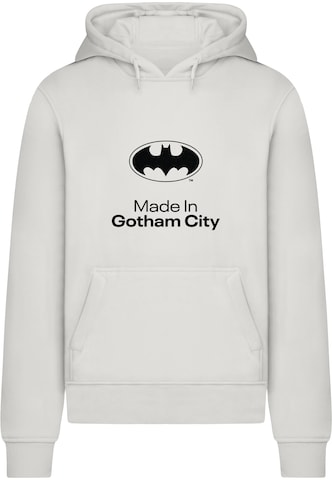 Merchcode Sweatshirt 'Batman Made in Gotham City' in Grey: front