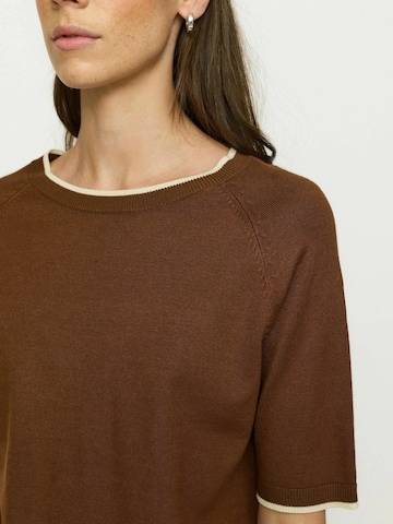 Soft Rebels Pullover ' SRMarla ' i brun